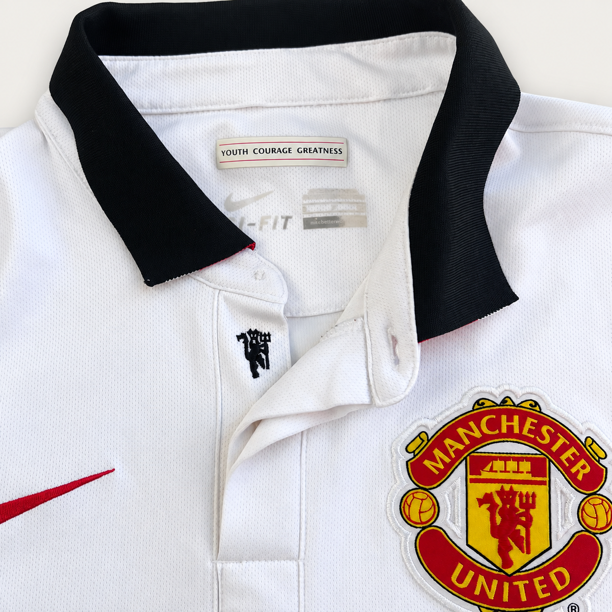 Manchester United 2014/15 Away Shirt Nike Di Maria 7 Men’s Small Premier League Shirt - Shep's Retro