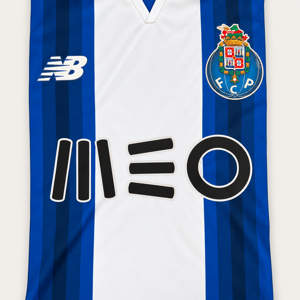 FC Porto 2016/17 Home Football Shirt New Balance M – MEO – Size Medium - Shep's Retro