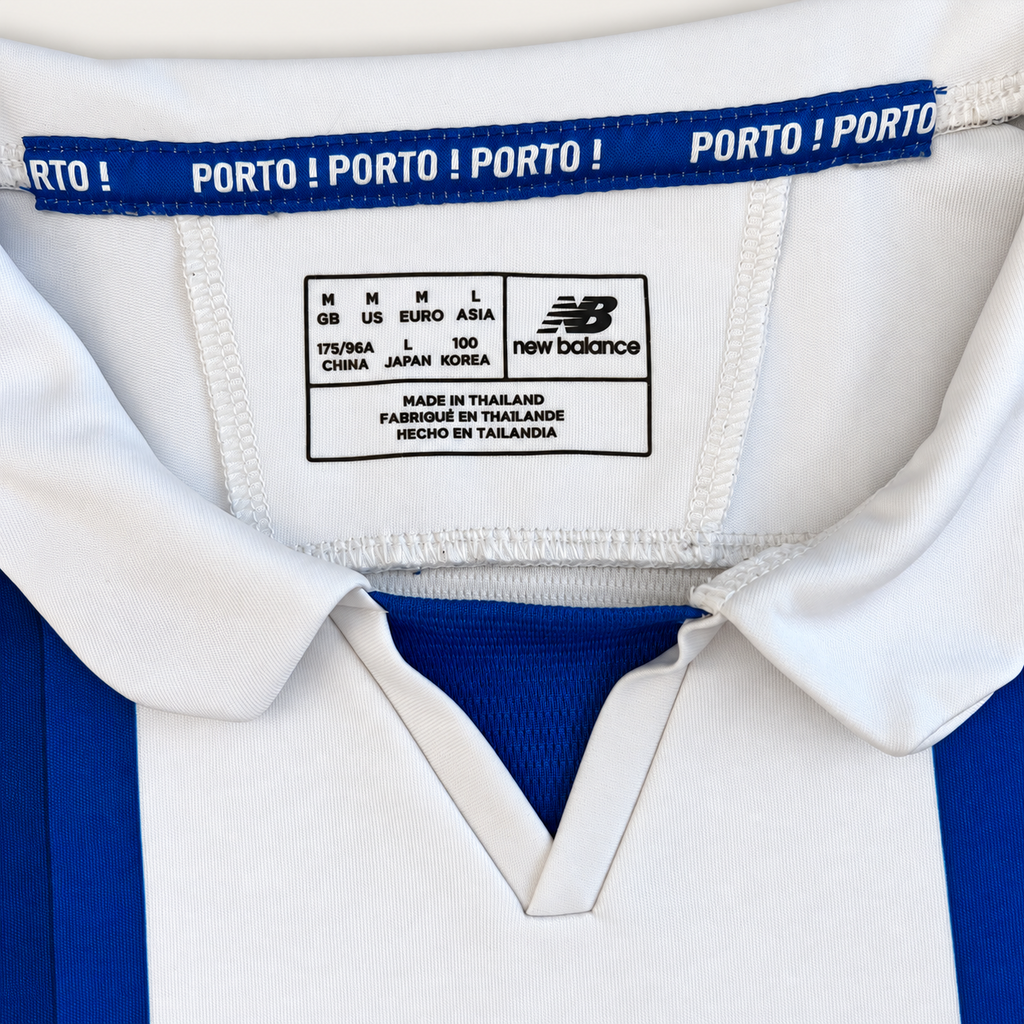 FC Porto 2016/17 Home Football Shirt New Balance M – MEO – Size Medium - Shep's Retro
