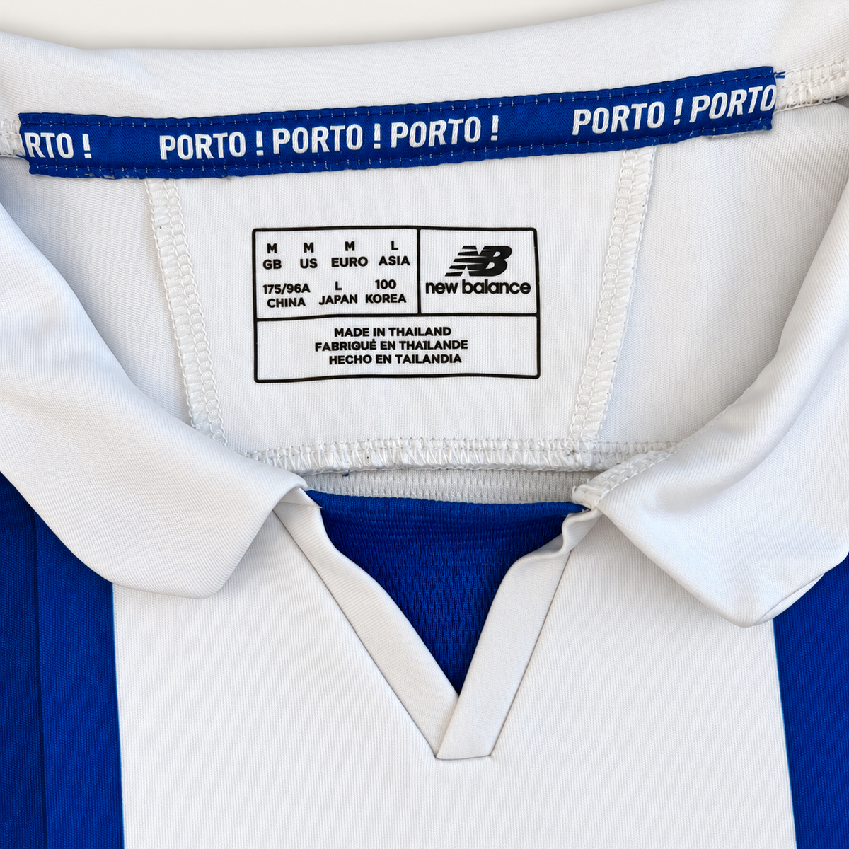 FC Porto 2016/17 Home Football Shirt New Balance M – MEO – Size Medium - Shep's Retro