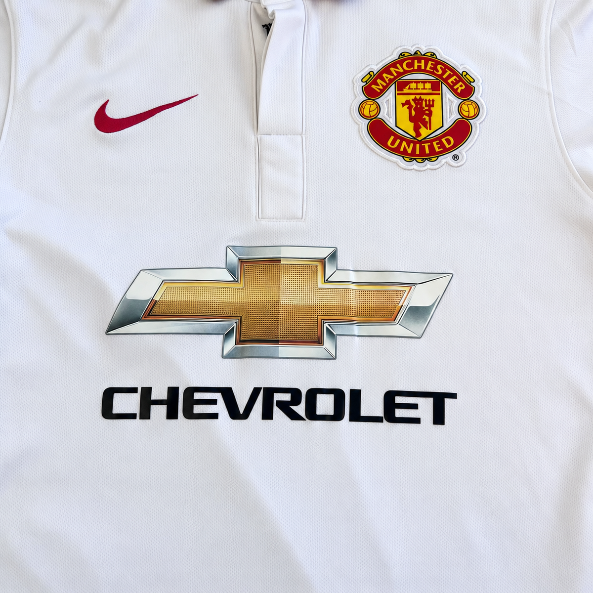 Manchester United 2014/15 Away Shirt Nike Di Maria 7 Men’s Small Premier League Shirt - Shep's Retro