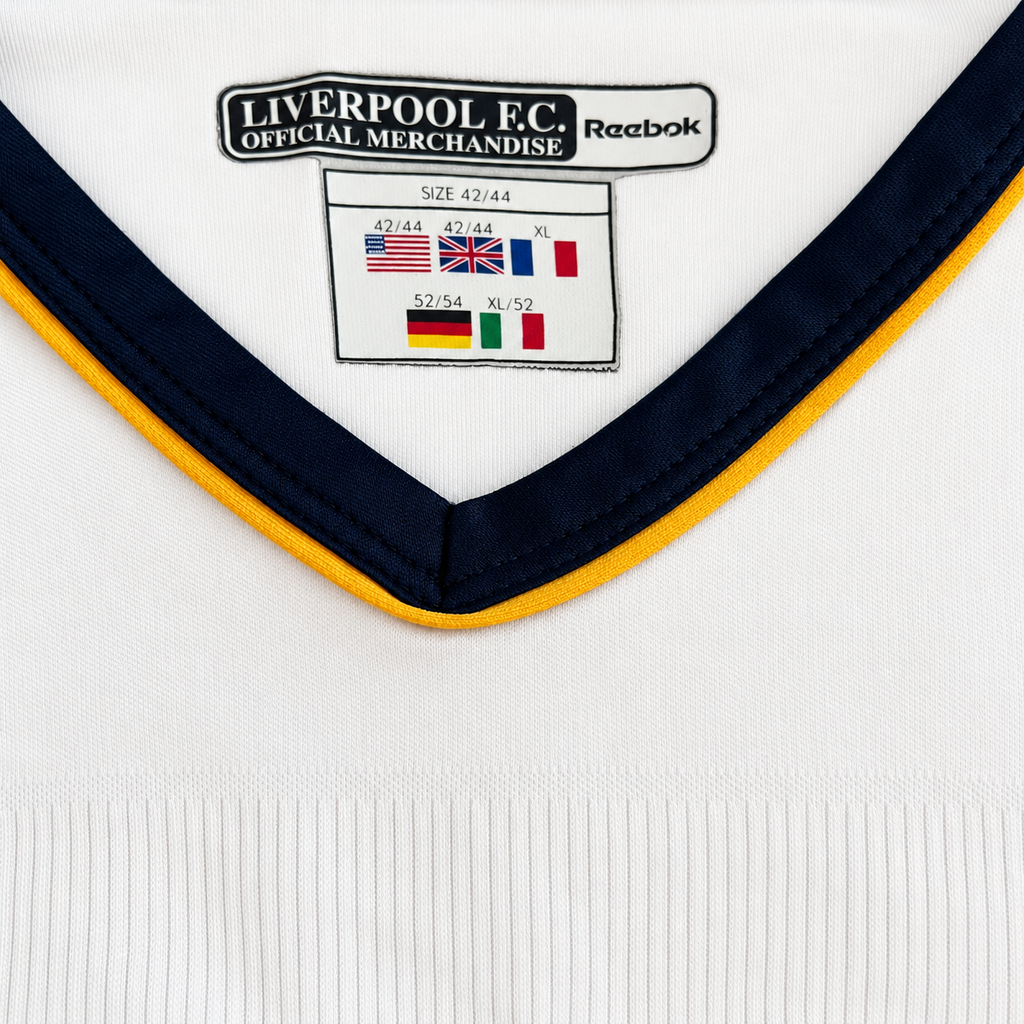 Liverpool FC 2001/03 Away Shirt – Gerrard 17 – Reebok – Size 42/44 XL - Shep's Retro