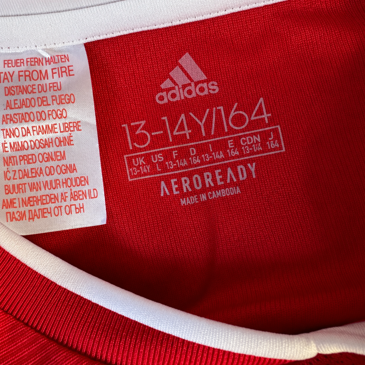 FC Bayern Munich Home Shirt 2020/21 – Adidas AEROREADY – Red – Junior 13-14 Years – BNWT - Shep's Retro