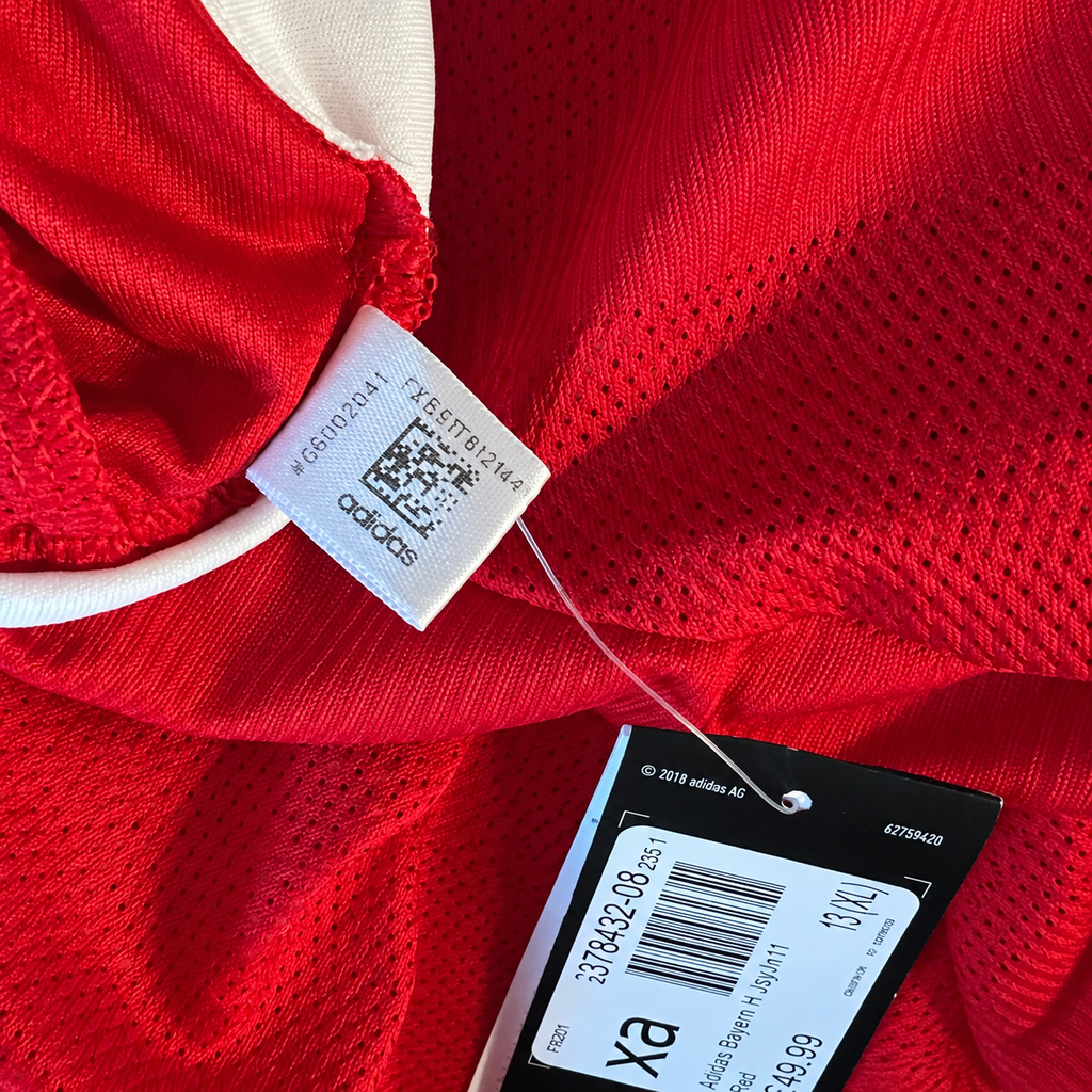 FC Bayern Munich Home Shirt 2020/21 – Adidas AEROREADY – Red – Junior 13-14 Years – BNWT - Shep's Retro
