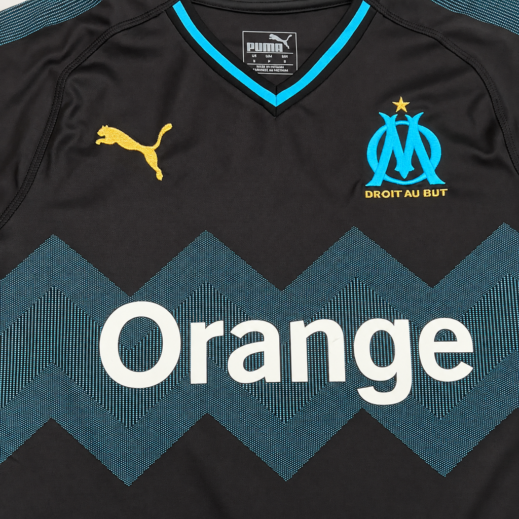 Olympique Marseille 2018/19 Away Shirt Balotelli #9 Puma – Size Small - Shep's Retro