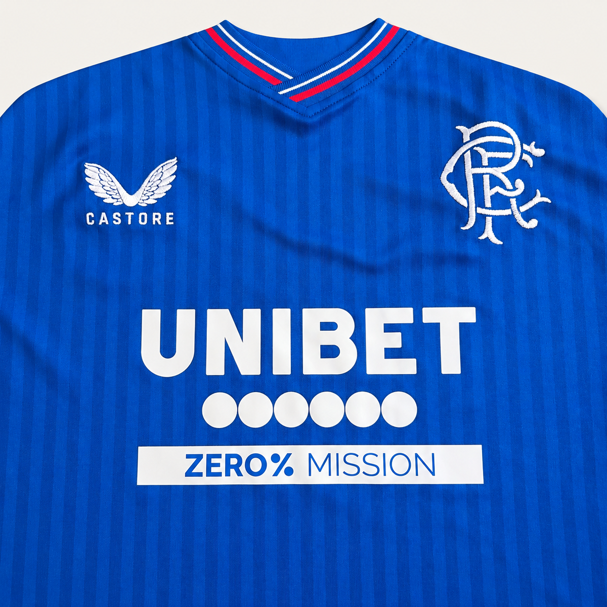 Rangers FC 2024/25 Home Football Shirt – Castore – UNIBET – Men’s Medium - Shep's Retro