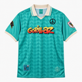 Gorillaz x Mundial Football Shirt – Mint Green – #23 – Size Large - Shep's Retro