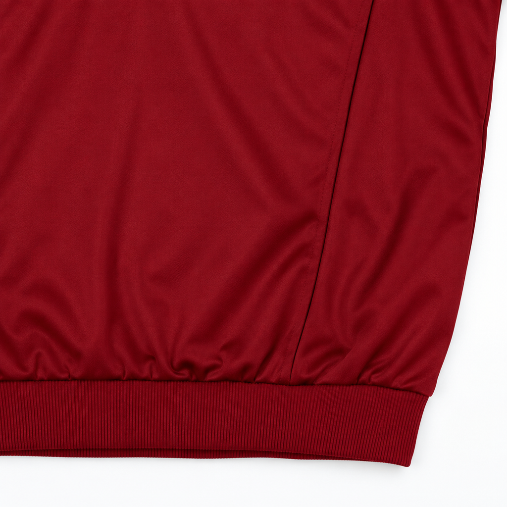Heart of Midlothian FC Hummel Retro Quarter Zip Hoodie – Maroon – Men’s Medium - Shep's Retro