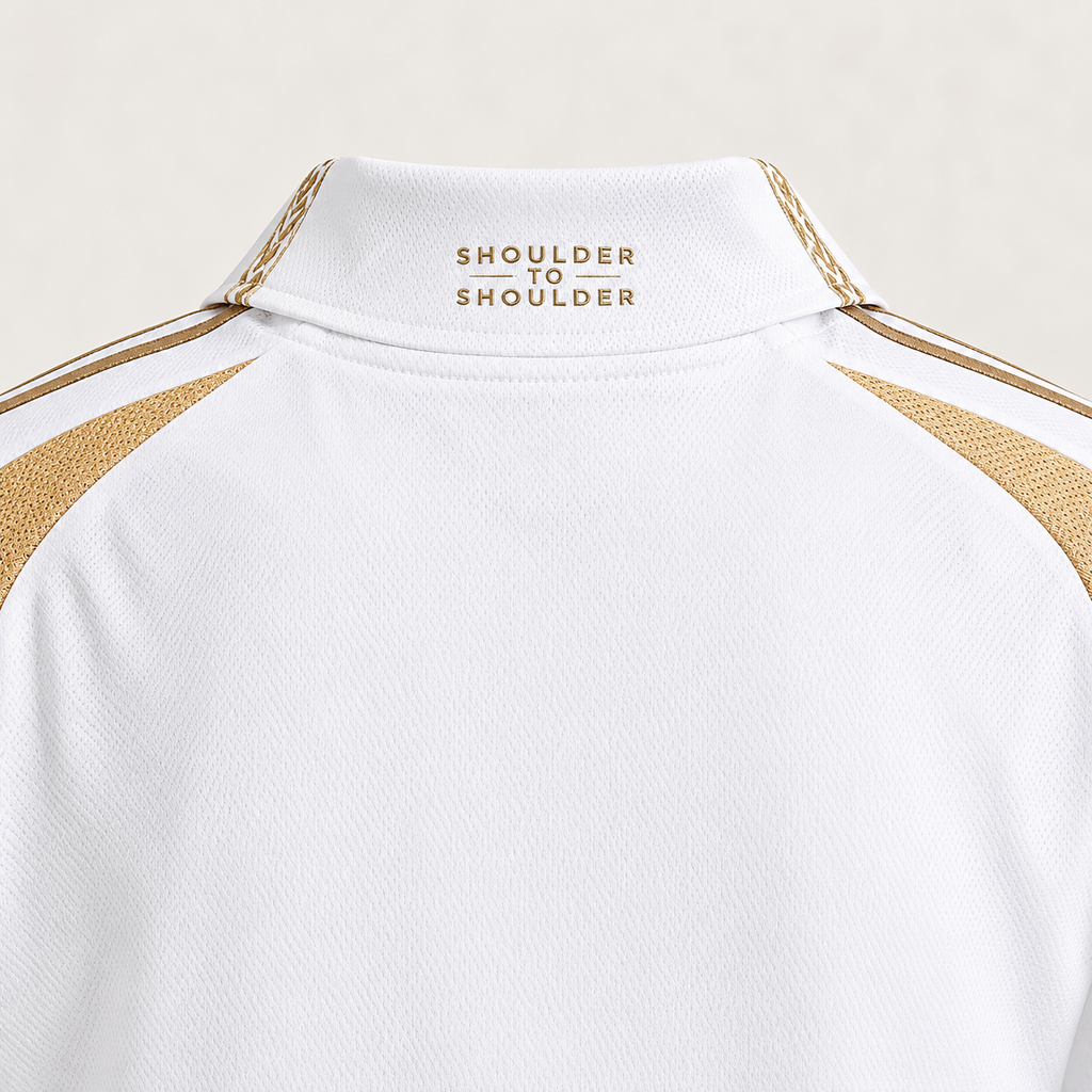 LAFC 2025 Away Shirt – Adidas White & Gold Jersey - Shep's Retro