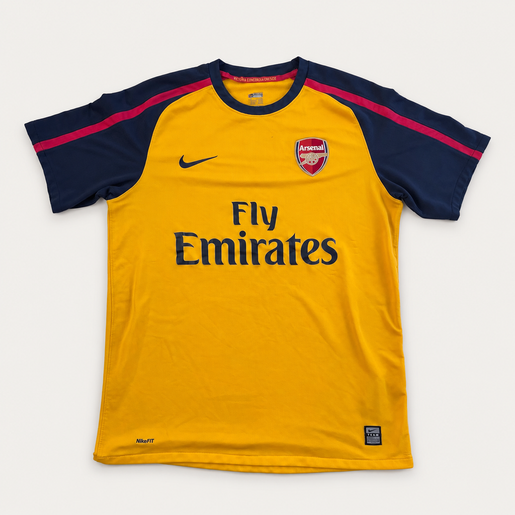 Arsenal FC 08/09 Away Medium 2008-2009 Short Sleeve Shirt - Shep's Retro