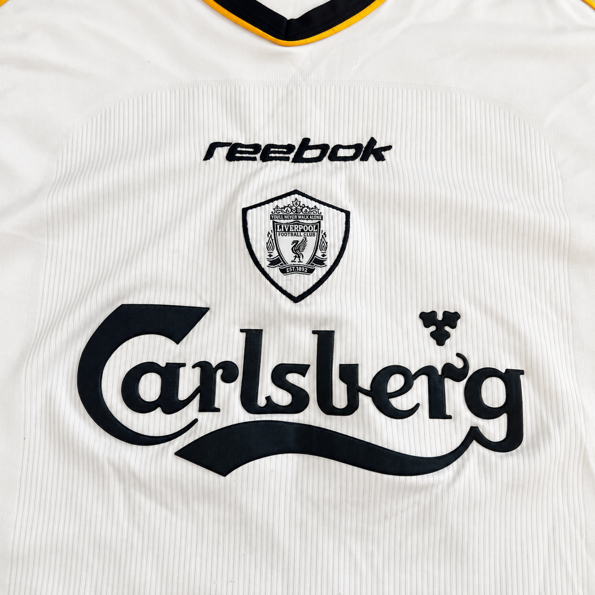 Liverpool FC 2001/03 Away Shirt – Gerrard 17 – Reebok – Size 42/44 XL - Shep's Retro