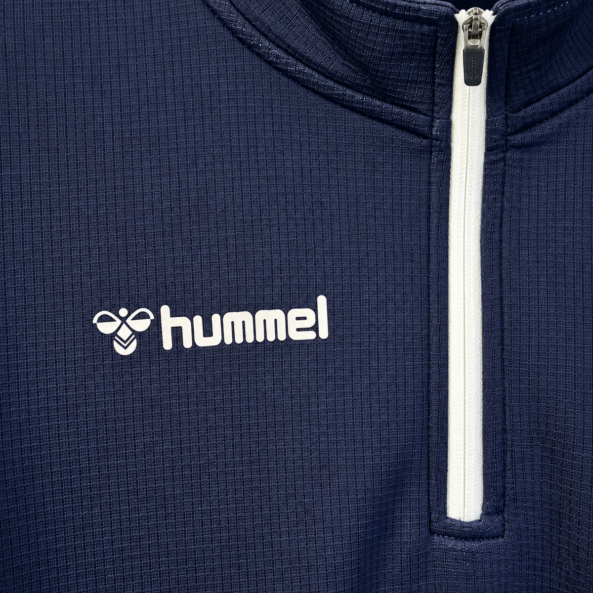 Northampton Town FC Hummel Quarter-Zip Training Top – Navy - Shep's Retro