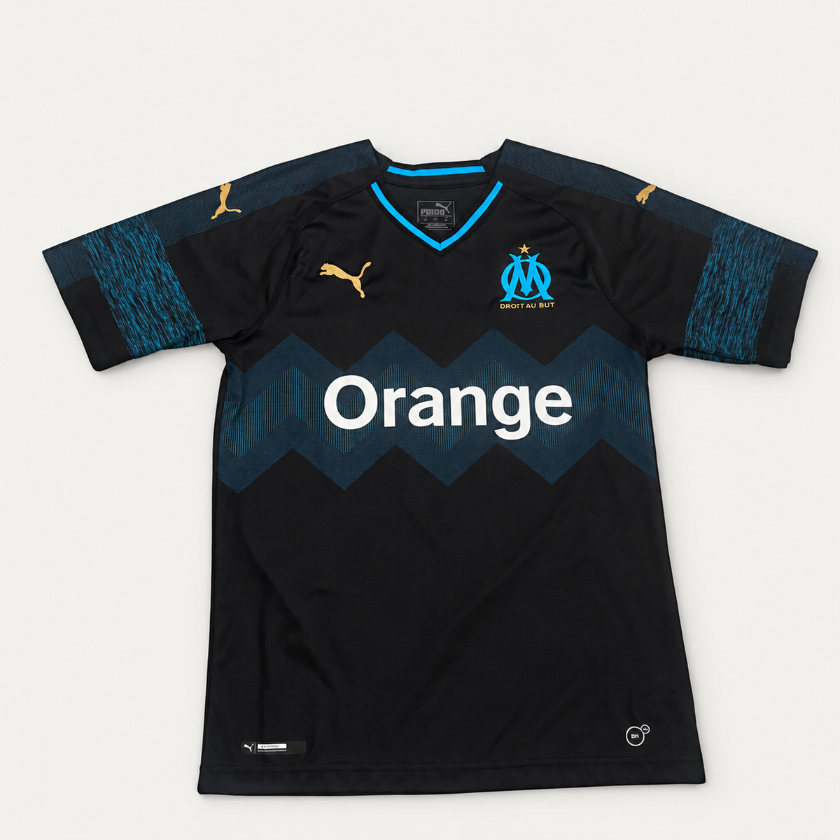Olympique Marseille 2018/19 Away Shirt Balotelli #9 Puma – Size Small - Shep's Retro