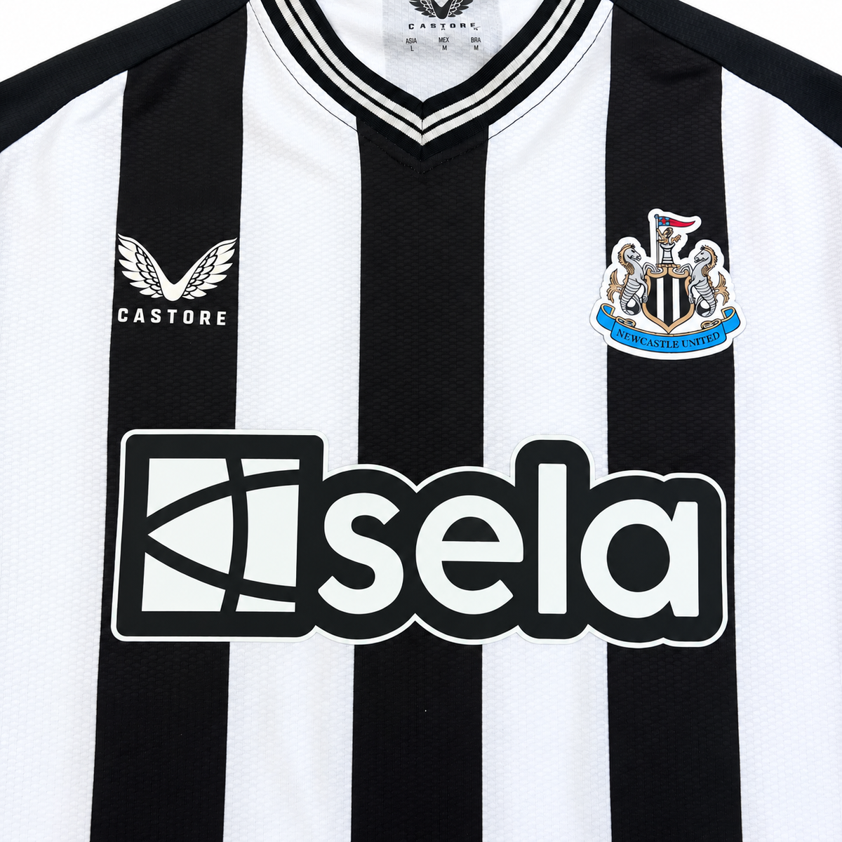 Newcastle United 2023/24 Home Shirt – Lewis Hall #20 – Castore – Size Medium
