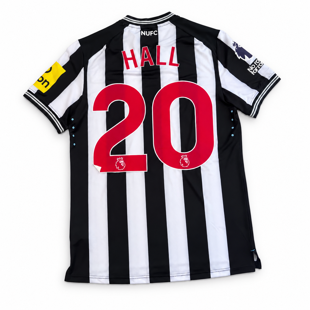 Newcastle United 2023/24 Home Shirt – Lewis Hall #20 – Castore – Size Medium