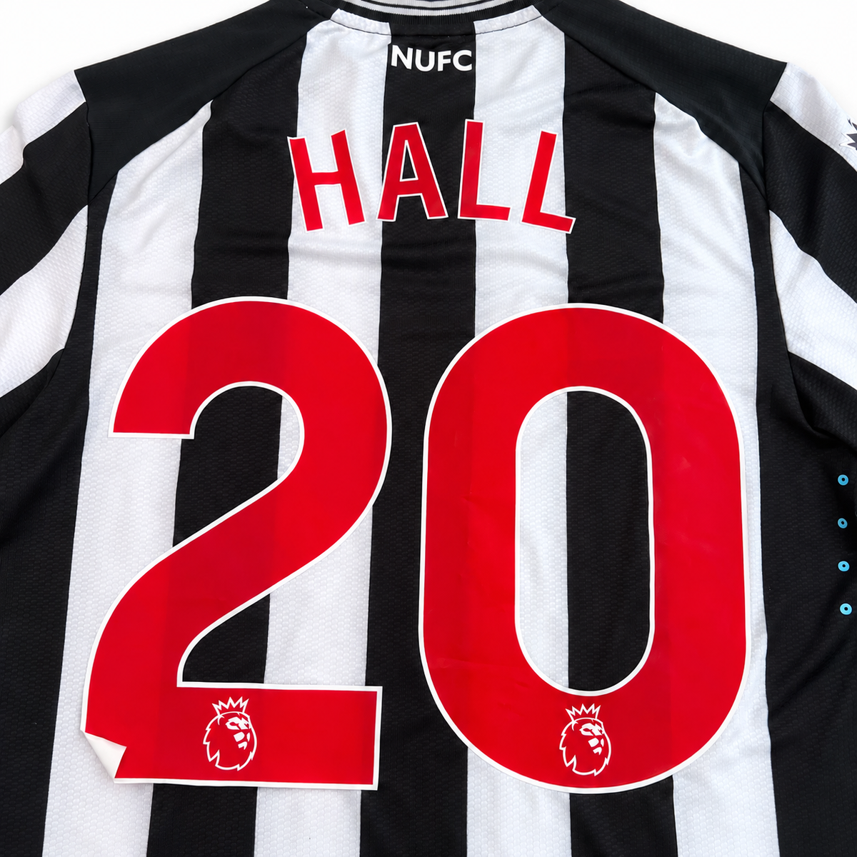 Newcastle United 2023/24 Home Shirt – Lewis Hall #20 – Castore – Size Medium