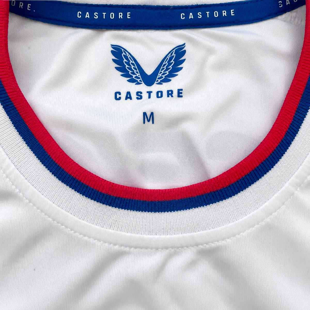 Rangers FC 2022/23 Away Football Shirt Castore White & Red Men's Medium