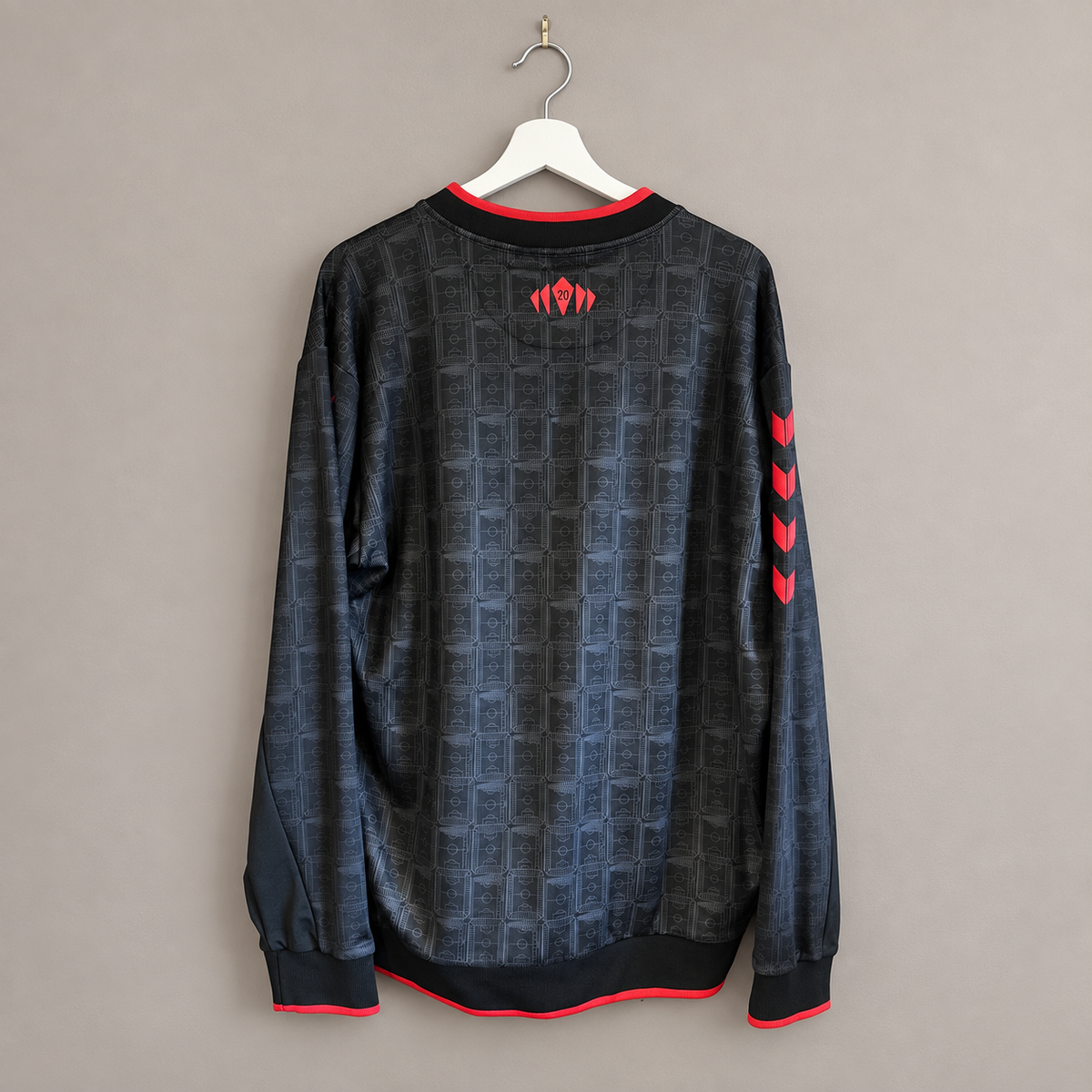 Southampton FC Hummel Anthem Jacket 2021/22 – St Mary’s 20th Anniversary – Black – Size 2XL - Shep's Retro