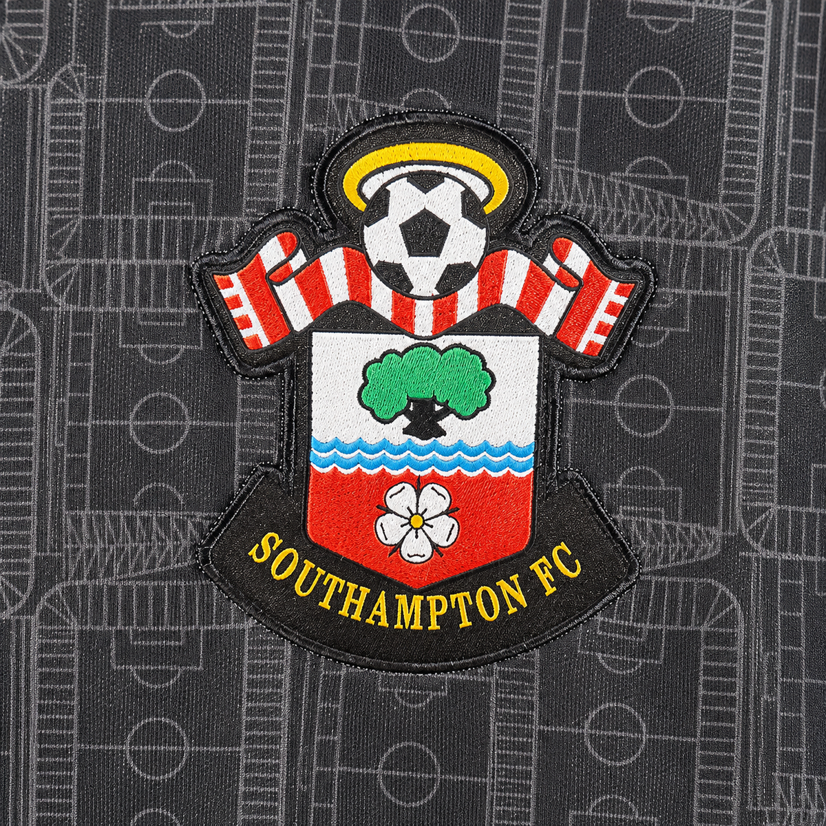 Southampton FC Hummel Anthem Jacket 2021/22 – St Mary’s 20th Anniversary – Black – Size 2XL - Shep's Retro